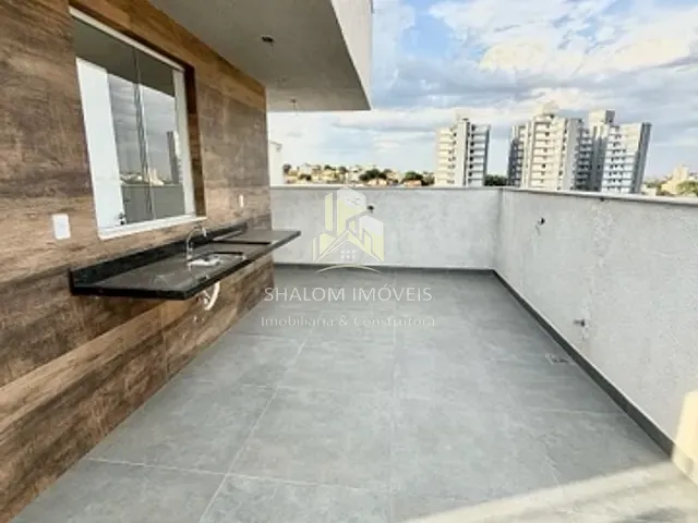 Cobertura / Penthouse com 86m² 3 quartos e 2 banheiros, à venda, no bairro Santa Branca em Belo Horizonte