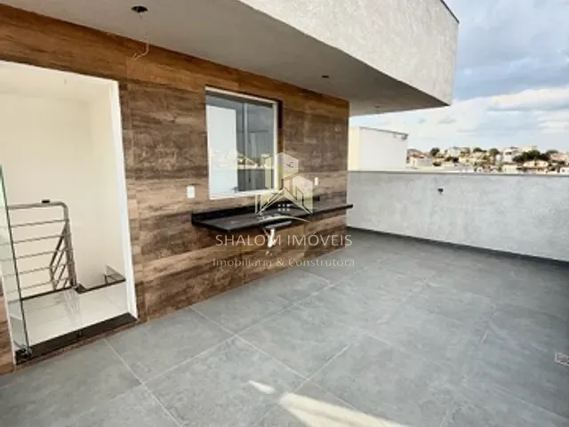 Cobertura / Penthouse com 86m² 3 quartos e 2 banheiros, à venda, no bairro Santa Branca em Belo Horizonte