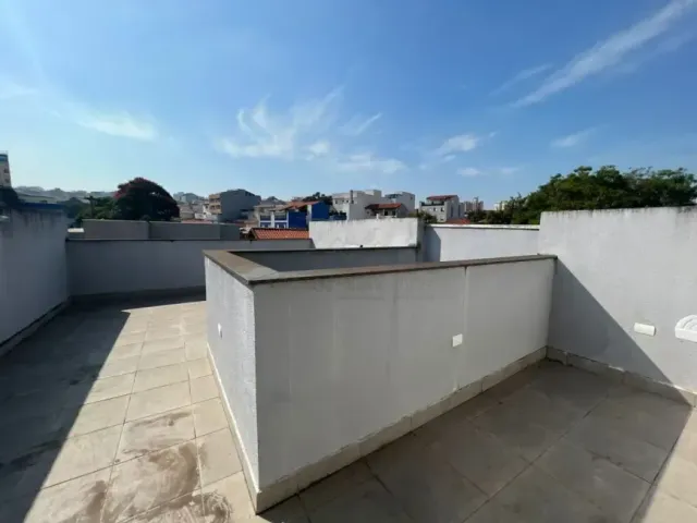 Cobertura / Penthouse com 80m² 2 quartos e 2 banheiros, para alugar, no bairro Vila Floresta em Santo André
