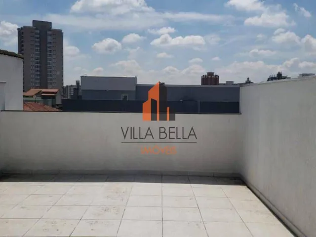 Cobertura / Penthouse com 104m² 2 quartos e 2 banheiros, para alugar, no bairro Jardim Bela Vista em Santo André