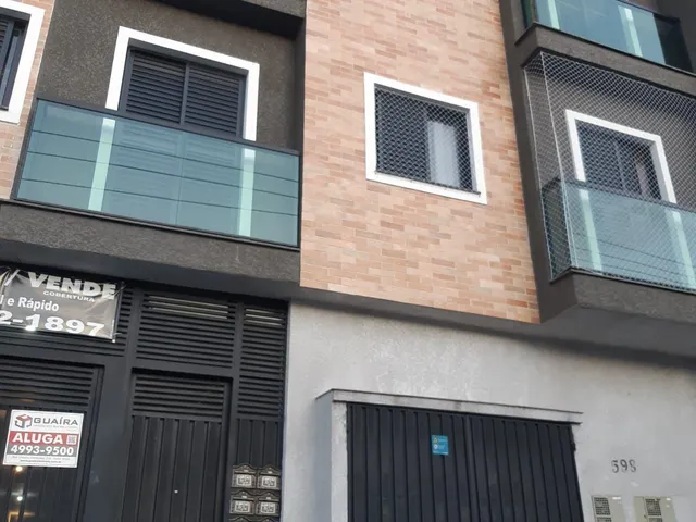 Cobertura / Penthouse com 90m² 2 quartos e 1 banheiro, para alugar, no bairro Bangú em Santo André