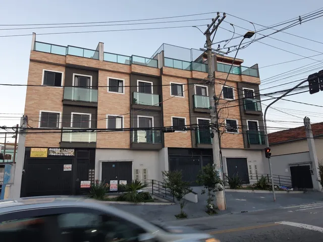 Cobertura / Penthouse com 90m² 2 quartos e 1 banheiro, para alugar, no bairro Bangú em Santo André