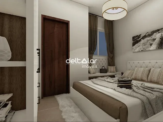 Cobertura / Penthouse com 108m² 3 quartos e 2 banheiros, à venda, no bairro Santa Mônica em Belo Horizonte