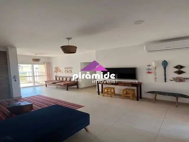 Apartamento com 138m² 3 quartos e 3 banheiros, à venda, no bairro Itaguá em Ubatuba