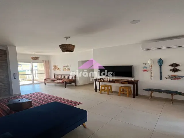 Apartamento com 138m² 3 quartos e 3 banheiros, à venda, no bairro Itaguá em Ubatuba