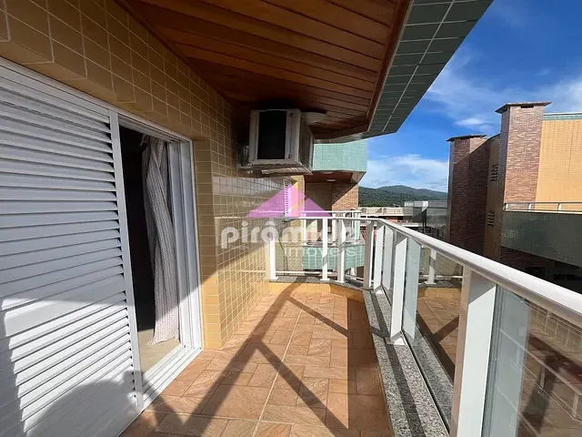 Apartamento com 138m² 3 quartos e 3 banheiros, à venda, no bairro Itaguá em Ubatuba