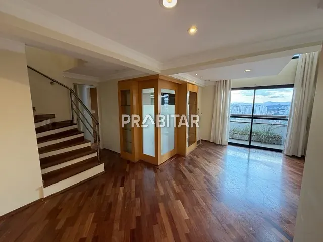 Cobertura / Penthouse com 160m² 3 quartos e 3 banheiros, para alugar, no bairro Alto da Lapa em São Paulo