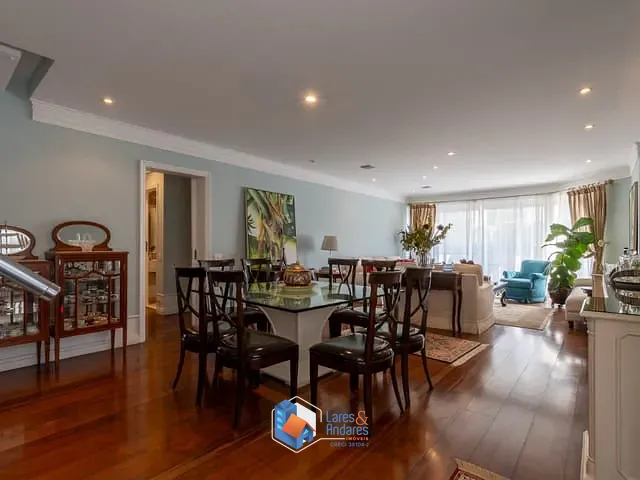 Apartamento com 288m² 5 quartos e 7 banheiros, à venda, no bairro Indianópolis em São Paulo