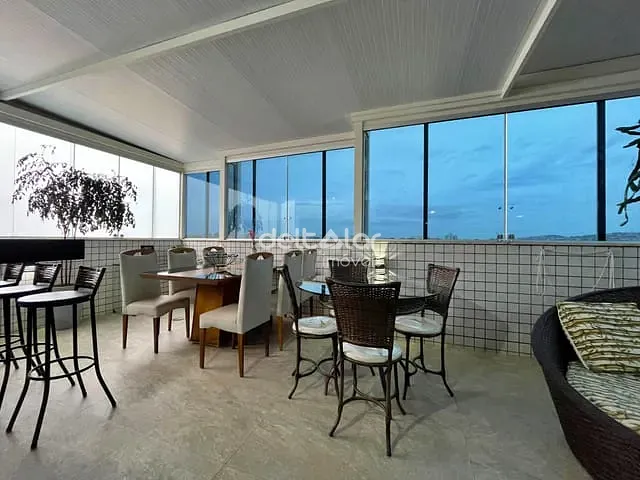 Cobertura / Penthouse com 180m² 4 quartos e 4 banheiros, para alugar, no bairro Itapoã em Belo Horizonte