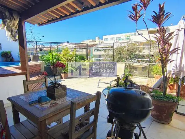 Cobertura / Penthouse com 215m² 3 quartos e 5 banheiros, à venda, no bairro Recreio dos Bandeirantes em Rio de Janeiro
