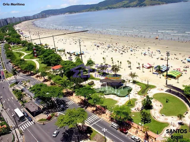 Cobertura / Penthouse com 356m² 4 quartos e 5 banheiros, à venda, no bairro Ponta da Praia em Santos