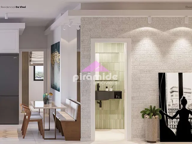 Apartamento com 102m² 3 quartos e 2 banheiros, à venda, no bairro Centro em São José dos Campos