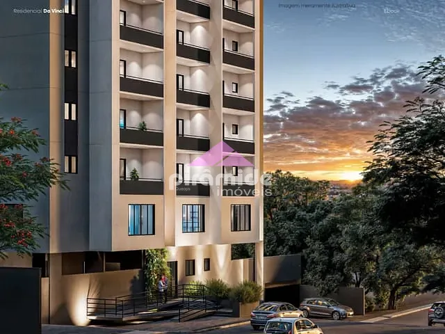 Apartamento com 102m² 3 quartos e 2 banheiros, à venda, no bairro Centro em São José dos Campos