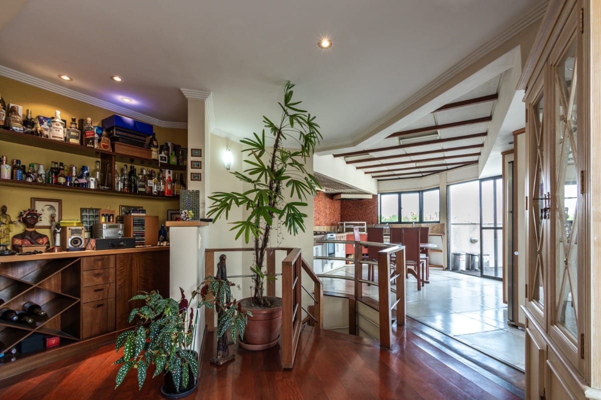 Cobertura para venda em Brooklin com 4 quartos, sendo 2 suítes, 354m²