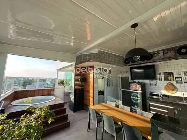 Cobertura / Penthouse com 149m² 4 quartos e 3 banheiros, para alugar, no bairro Itapoã em Belo Horizonte