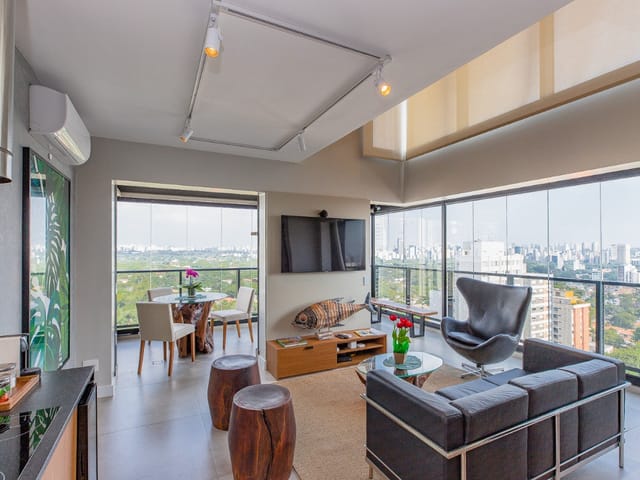 Foto do Cobertura / Penthouse - Duplex para venda em Pinheiros com 1 quarto, sendo 1 suíte , 89.7m² | Lares e Andares Imóveis