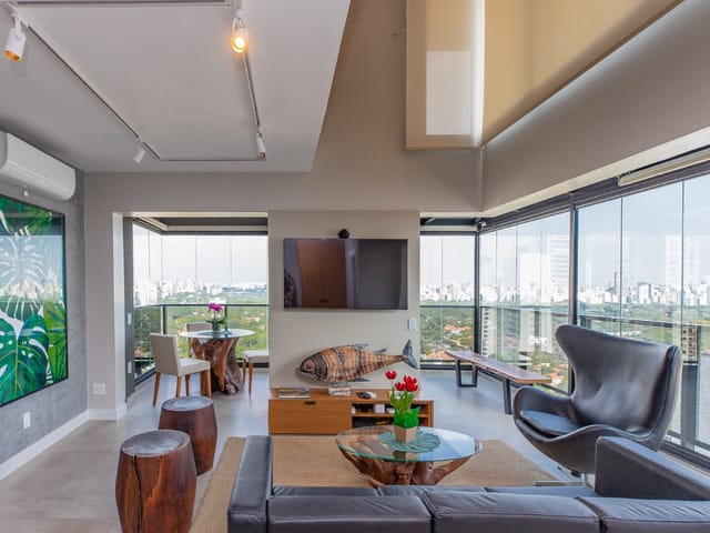 Foto do Cobertura / Penthouse - Duplex para venda em Pinheiros com 1 quarto, sendo 1 suíte , 89.7m² | Lares e Andares Imóveis