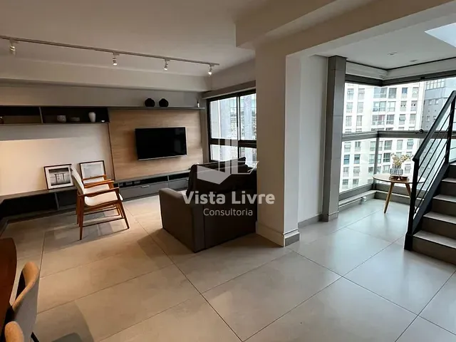 Cobertura / Penthouse com 87m² 2 quartos e 3 banheiros, à venda, no bairro Jardim Paulista em São Paulo