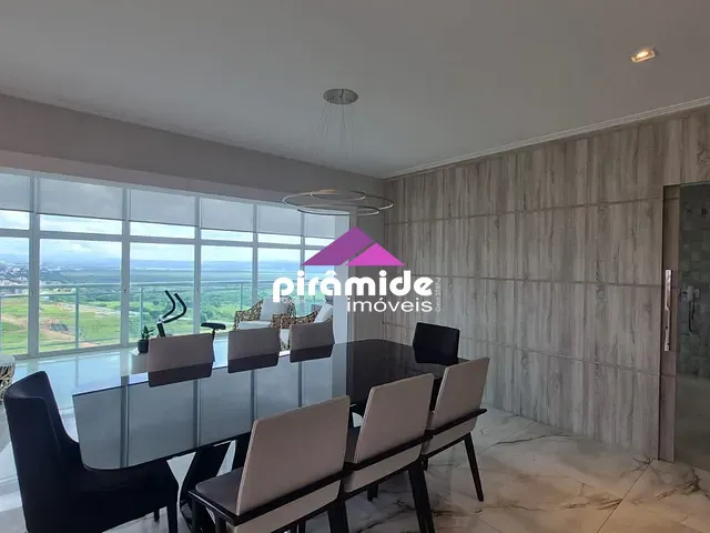Cobertura / Penthouse com 410m² 4 quartos e 6 banheiros, à venda ou para alugar, no bairro Jardim das Colinas em São José dos Campos