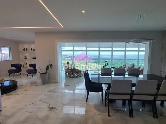 Cobertura / Penthouse com 410m² 4 quartos e 6 banheiros, à venda ou para alugar, no bairro Jardim das Colinas em São José dos Campos