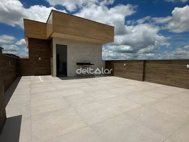 Cobertura / Penthouse com 150m² 3 quartos e 3 banheiros, à venda, no bairro Guarani em Belo Horizonte