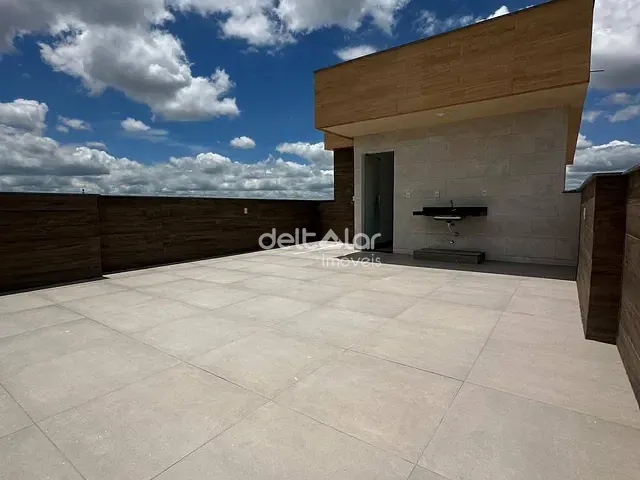 Cobertura / Penthouse com 150m² 3 quartos e 3 banheiros, à venda, no bairro Guarani em Belo Horizonte