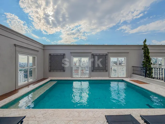 Cobertura / Penthouse com 903m² 4 quartos e 5 banheiros, à venda ou para alugar, no bairro Jardim Paulista em São Paulo
