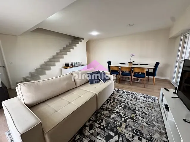 Apartamento 3 quartos e 3 banheiros, à venda, no bairro Conjunto Residencial Trinta e Um de Março em São José dos Campos