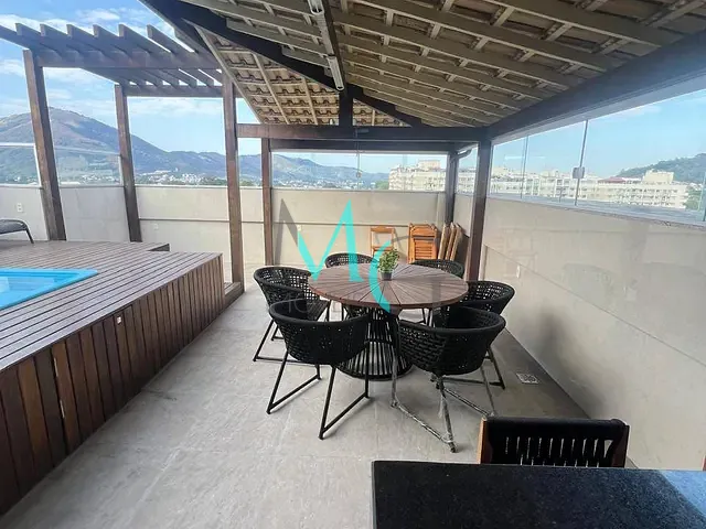 Cobertura / Penthouse com 167m² 3 quartos e 1 banheiro, à venda, no bairro Campo Grande em Rio de Janeiro