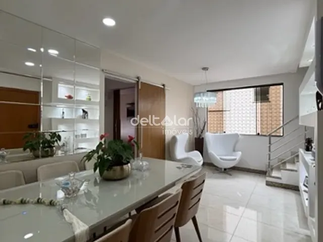 Cobertura / Penthouse com 168m² 4 quartos e 2 banheiros, à venda, no bairro Castelo em Belo Horizonte