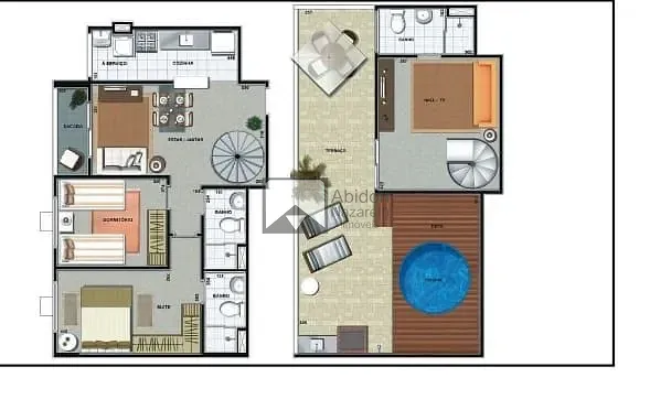 Cobertura, 3 quartos, 144 m² - Foto 4