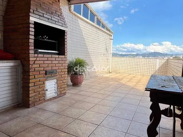 Cobertura / Penthouse com 190m² 3 quartos e 3 banheiros, à venda, no bairro Santa Rosa em Belo Horizonte