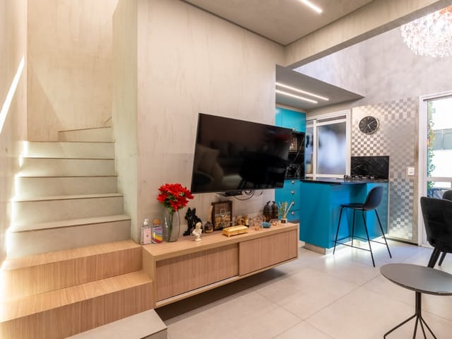 Foto do Cobertura / Penthouse - Duplex para venda em Paraíso com 1 quarto, sendo 1 suíte, 42m² | Lares e Andares Imóveis