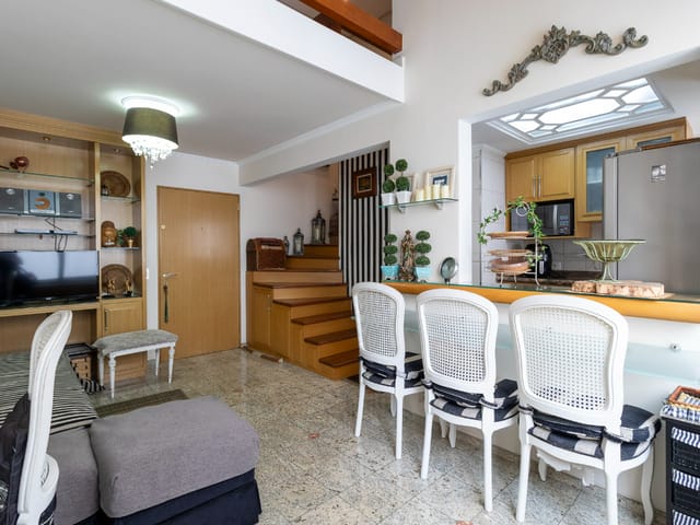 Apartamento com 48m² 1 quarto e 2 banheiros, à venda, no bairro Brooklin em São Paulo