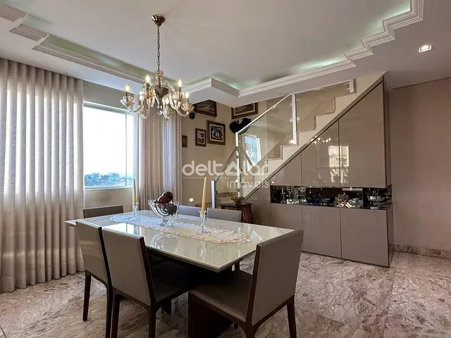 Cobertura / Penthouse 4 quartos e 3 banheiros, à venda, no bairro Planalto em Belo Horizonte