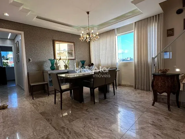 Cobertura / Penthouse 4 quartos e 3 banheiros, à venda, no bairro Planalto em Belo Horizonte