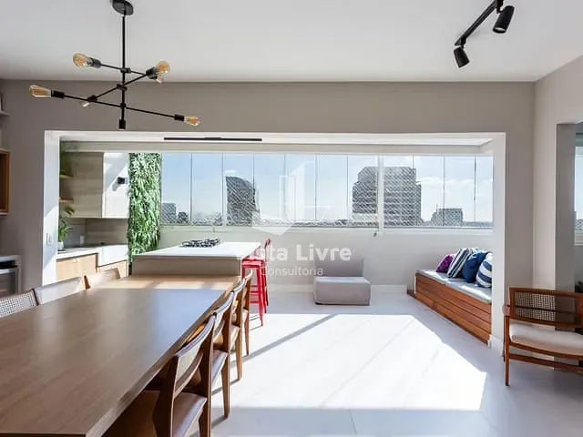 Cobertura / Penthouse com 160m² 3 quartos e 4 banheiros, à venda, no bairro Pinheiros em São Paulo