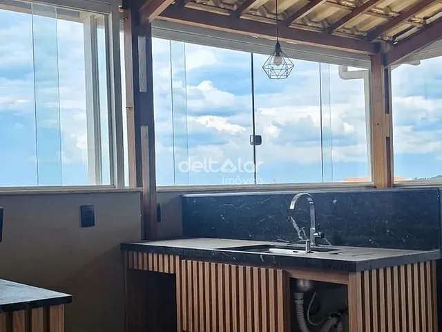 Cobertura / Penthouse com 102m² 2 quartos e 2 banheiros, à venda, no bairro Jardim Leblon em Belo Horizonte