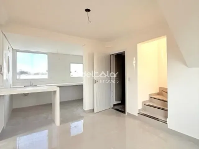 Cobertura / Penthouse com 90m² 3 quartos e 1 banheiro, à venda, no bairro Santa Branca em Belo Horizonte