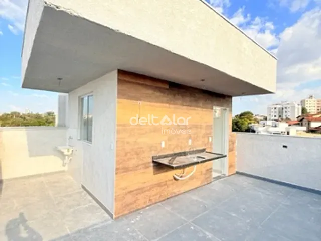 Cobertura / Penthouse com 90m² 3 quartos e 1 banheiro, à venda, no bairro Santa Branca em Belo Horizonte