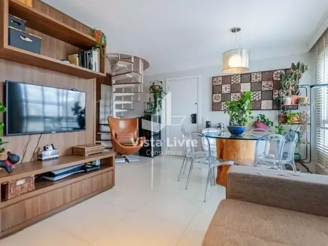 Cobertura / Penthouse com 101m² 2 quartos e 2 banheiros, à venda, no bairro Vila Olímpia em São Paulo