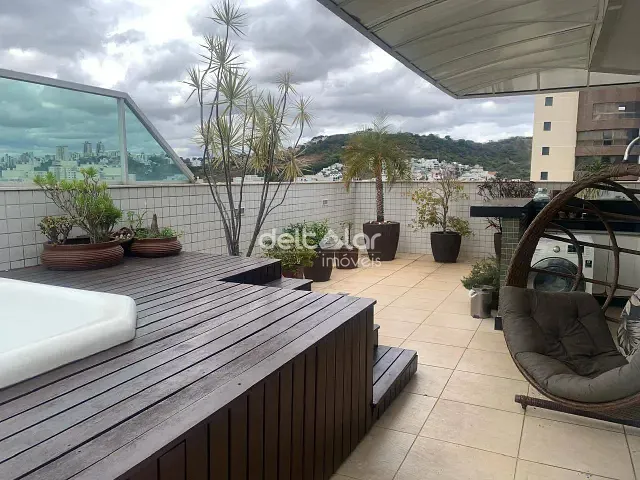 Cobertura / Penthouse com 243m² 4 quartos e 3 banheiros, para alugar, no bairro Castelo em Belo Horizonte