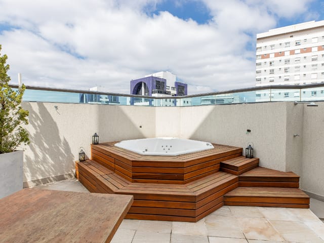 Cobertura / Penthouse com 202m² 5 quartos e 5 banheiros, à venda, no bairro Santo Amaro em São Paulo
