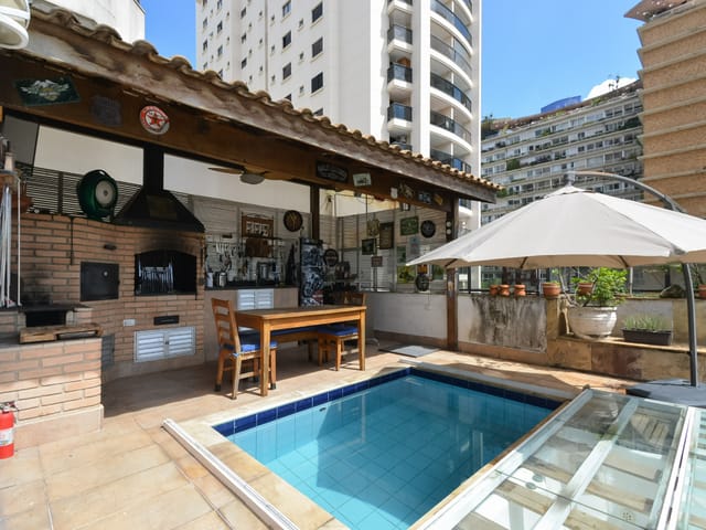 Cobertura / Penthouse com 382m² 4 quartos e 6 banheiros, à venda, no bairro Santa Cecília em São Paulo