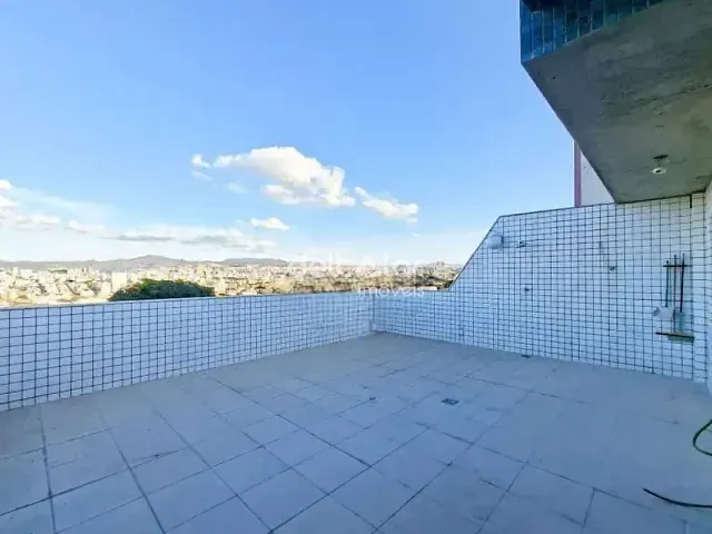 Cobertura / Penthouse com 180m² 3 quartos e 2 banheiros, para alugar, no bairro Palmares em Belo Horizonte