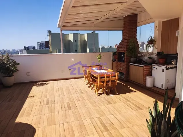 Cobertura / Penthouse com 131m² 3 quartos e 2 banheiros, à venda, no bairro Vila Gomes em São Paulo