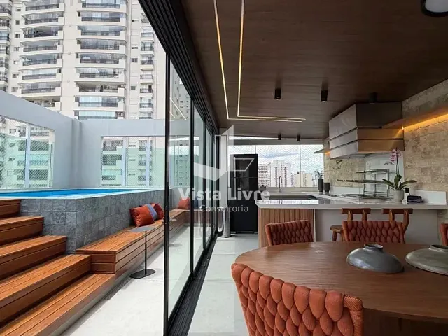 Cobertura / Penthouse com 200m² 3 quartos e 2 banheiros, à venda, no bairro Vila Romana em São Paulo