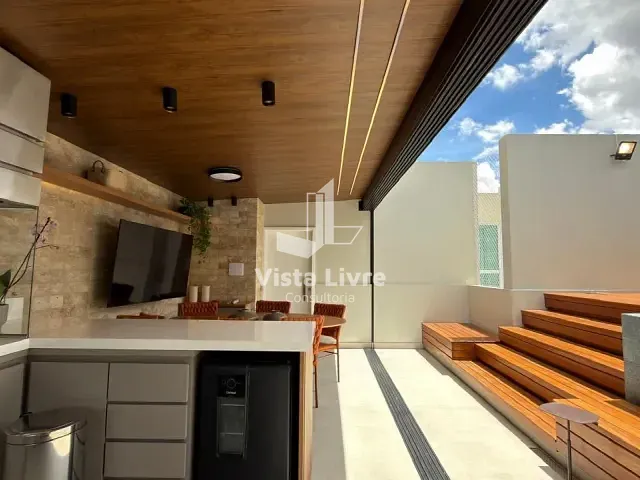 Cobertura / Penthouse com 200m² 3 quartos e 2 banheiros, à venda, no bairro Vila Romana em São Paulo