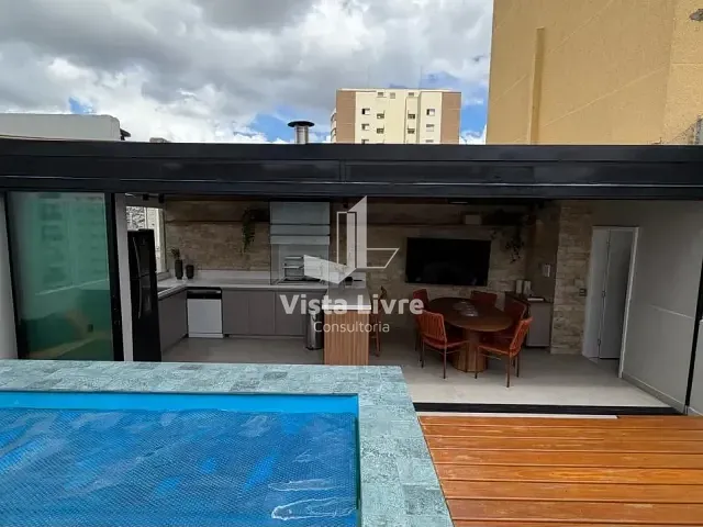 Cobertura / Penthouse com 200m² 3 quartos e 2 banheiros, à venda, no bairro Vila Romana em São Paulo