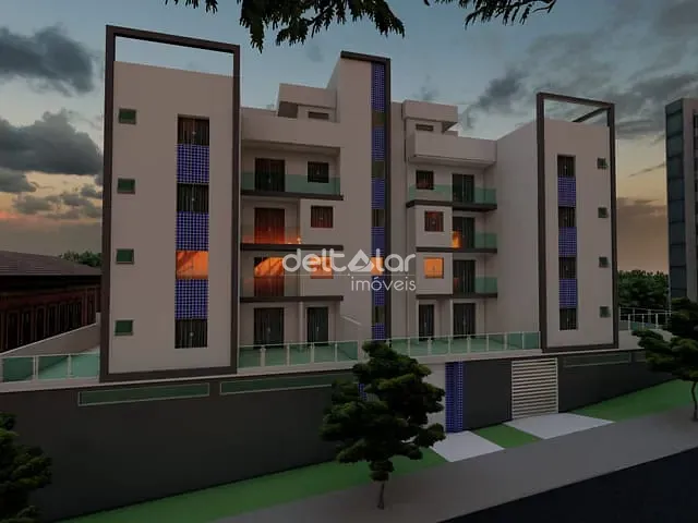 Cobertura / Penthouse com 143m² 3 quartos e 3 banheiros, à venda, no bairro Santa Branca em Belo Horizonte